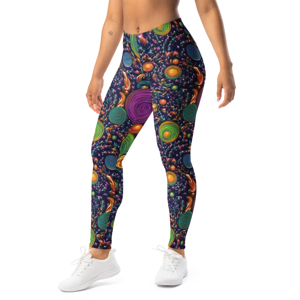 Solar Reverie on Leggings — Left Front