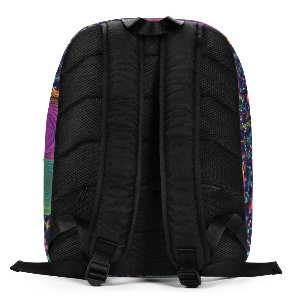 Solar Reverie on Minimalist Backpack — Back