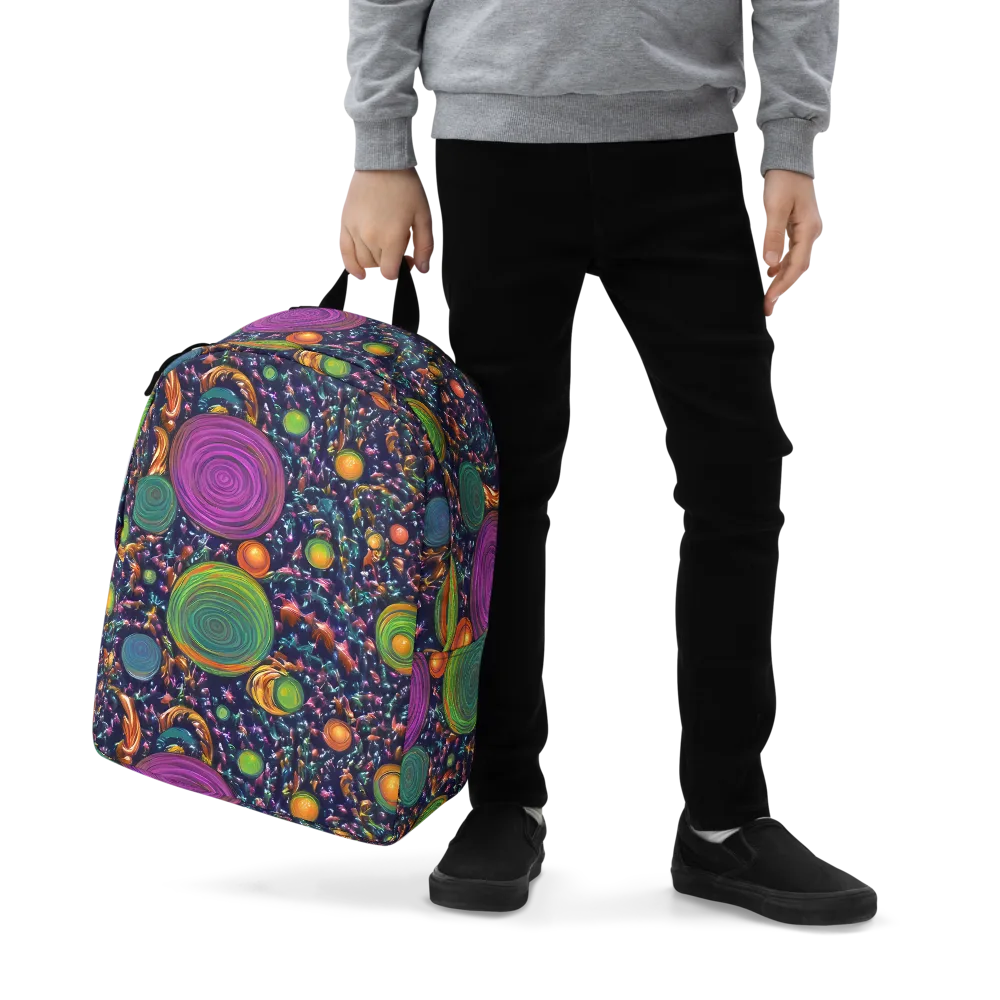 Solar Reverie on Minimalist Backpack — Zoomed-in