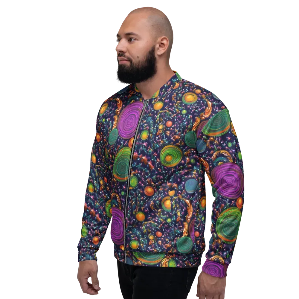 Solar Reverie on Bomber Jacket — Left