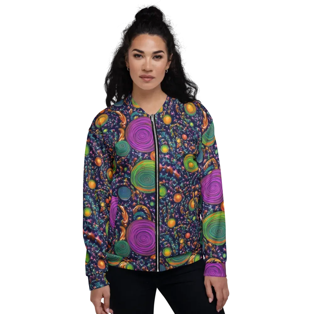Solar Reverie on Bomber Jacket — Front