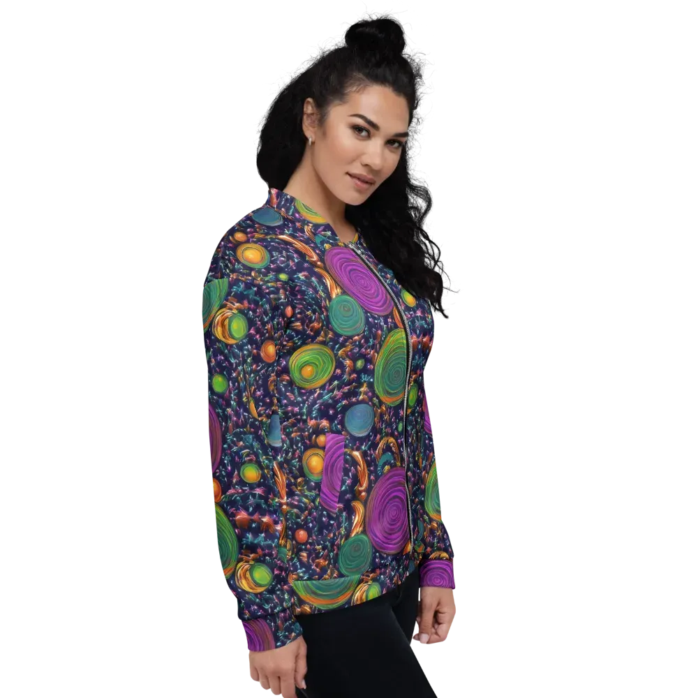 Solar Reverie on Bomber Jacket — Right