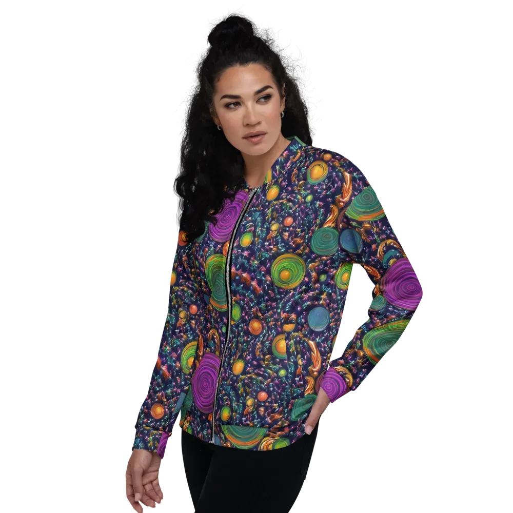 Solar Reverie on Bomber Jacket — Left