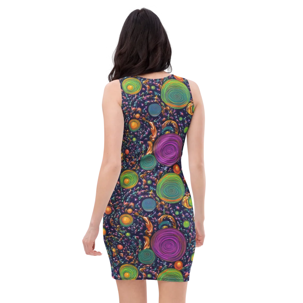 Solar Reverie on Bodycon Dress — Back