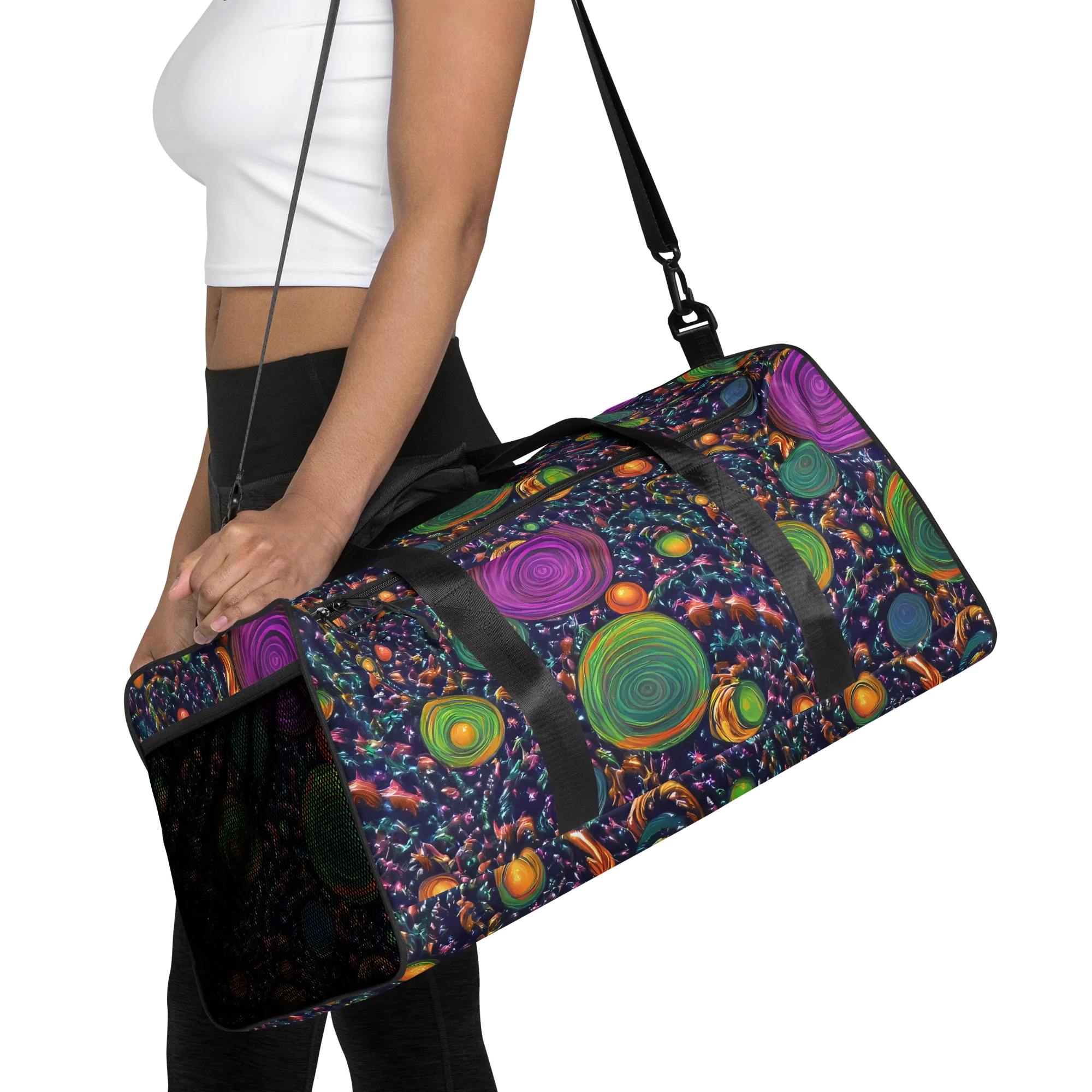 Solar Reverie on Duffle Bag — Front