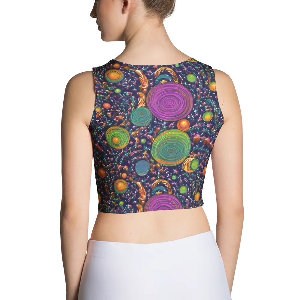 Solar Reverie on Crop Top — Back