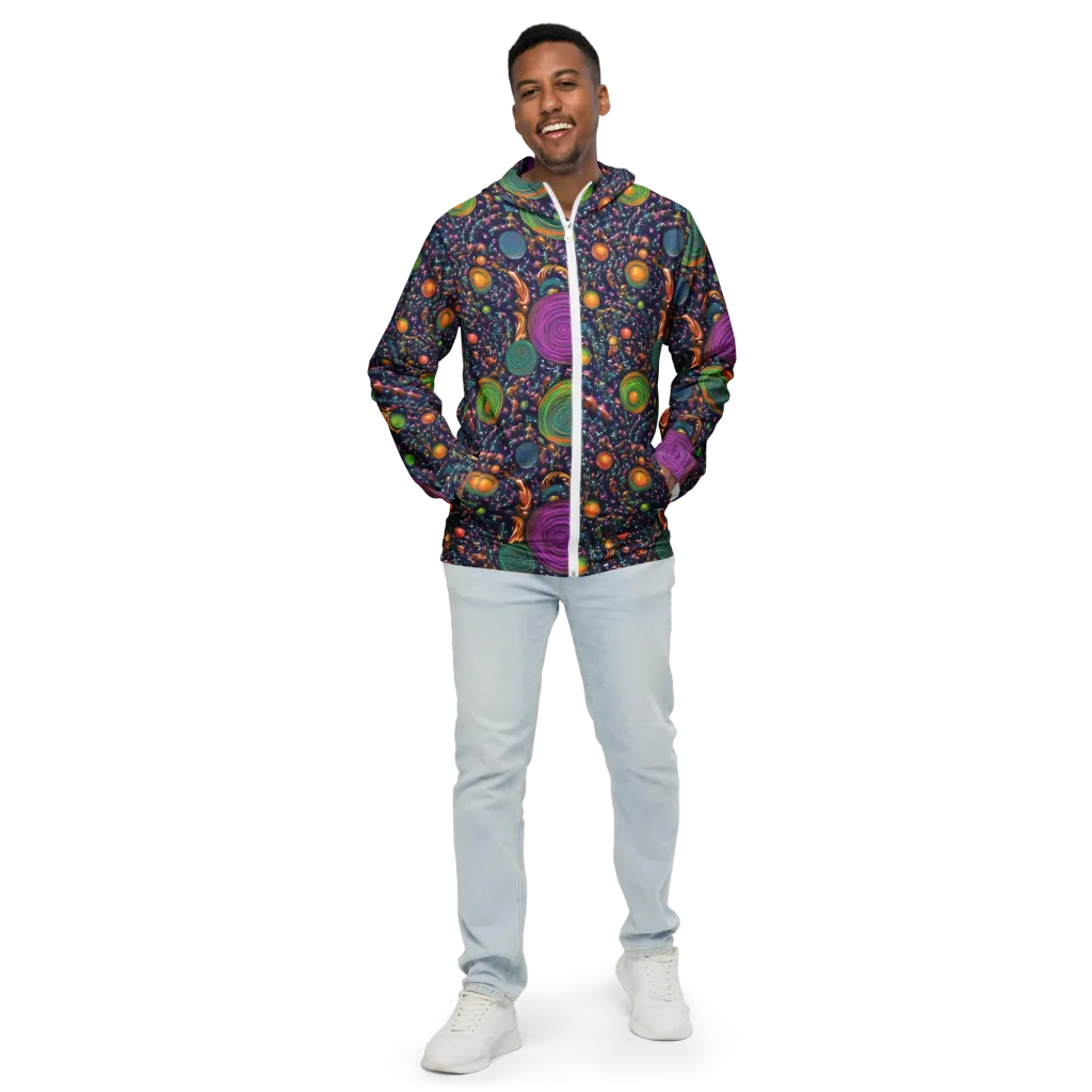 Solar Reverie on Men's Windbreaker — Front