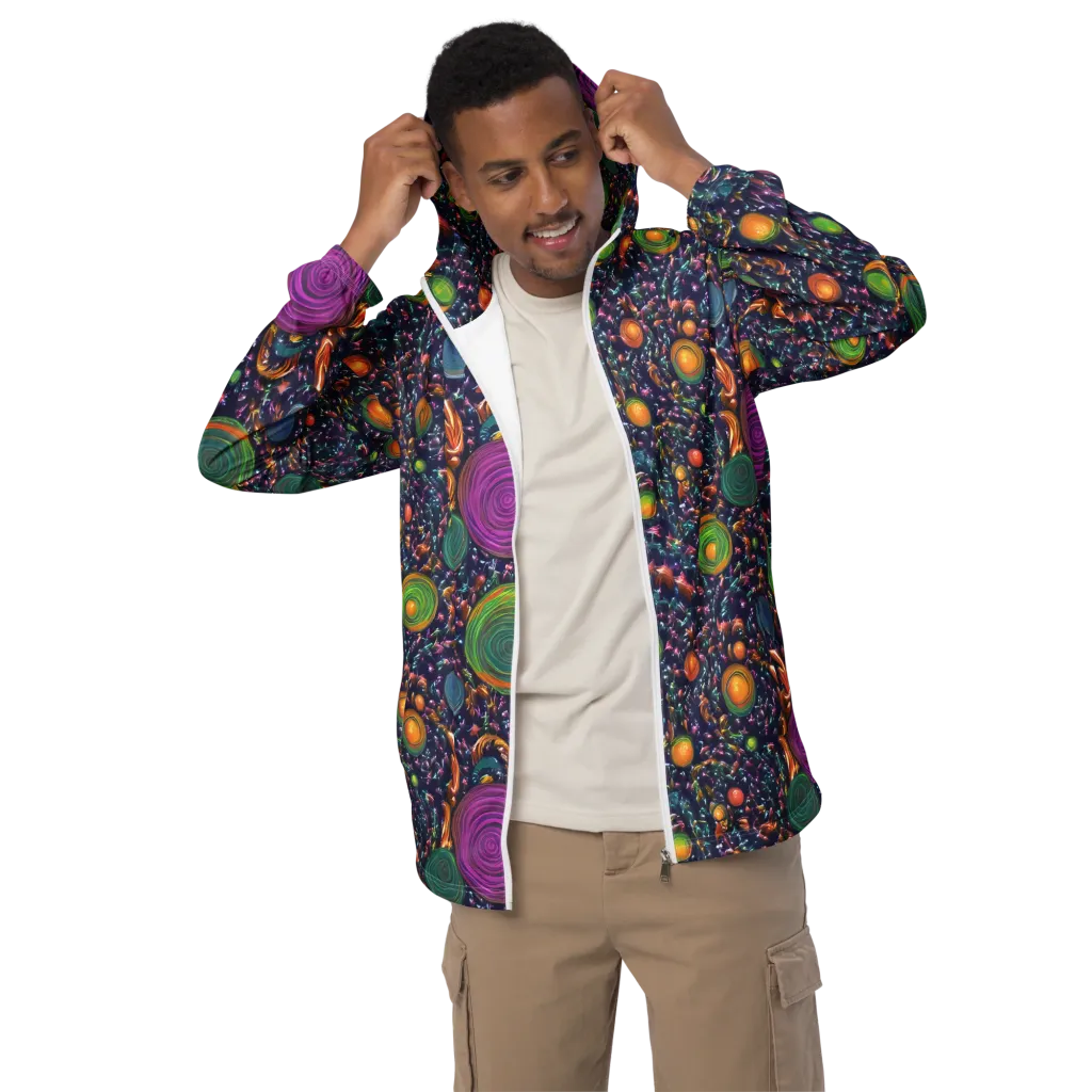 Solar Reverie on Men's Windbreaker — Front