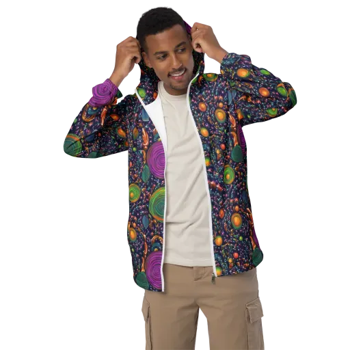 Solar Reverie on a Men's Windbreaker