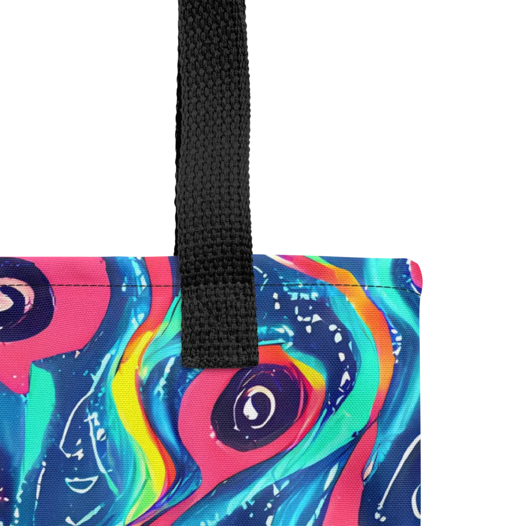 Electric Inkblot on Tote Bag — Product details