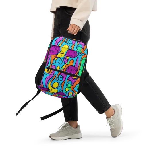 Chromatic Playground on a Utility Backpack