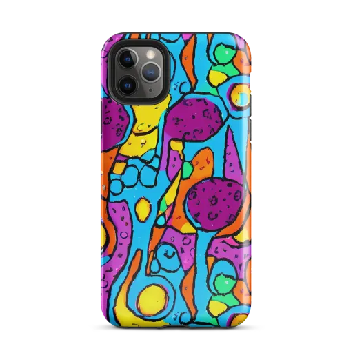 Chromatic Playground on a Tough Case for iPhone®