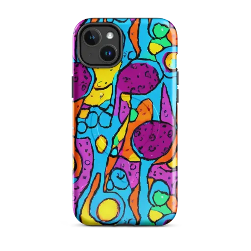 Chromatic Playground on a MagSafe Tough Case for iPhone®