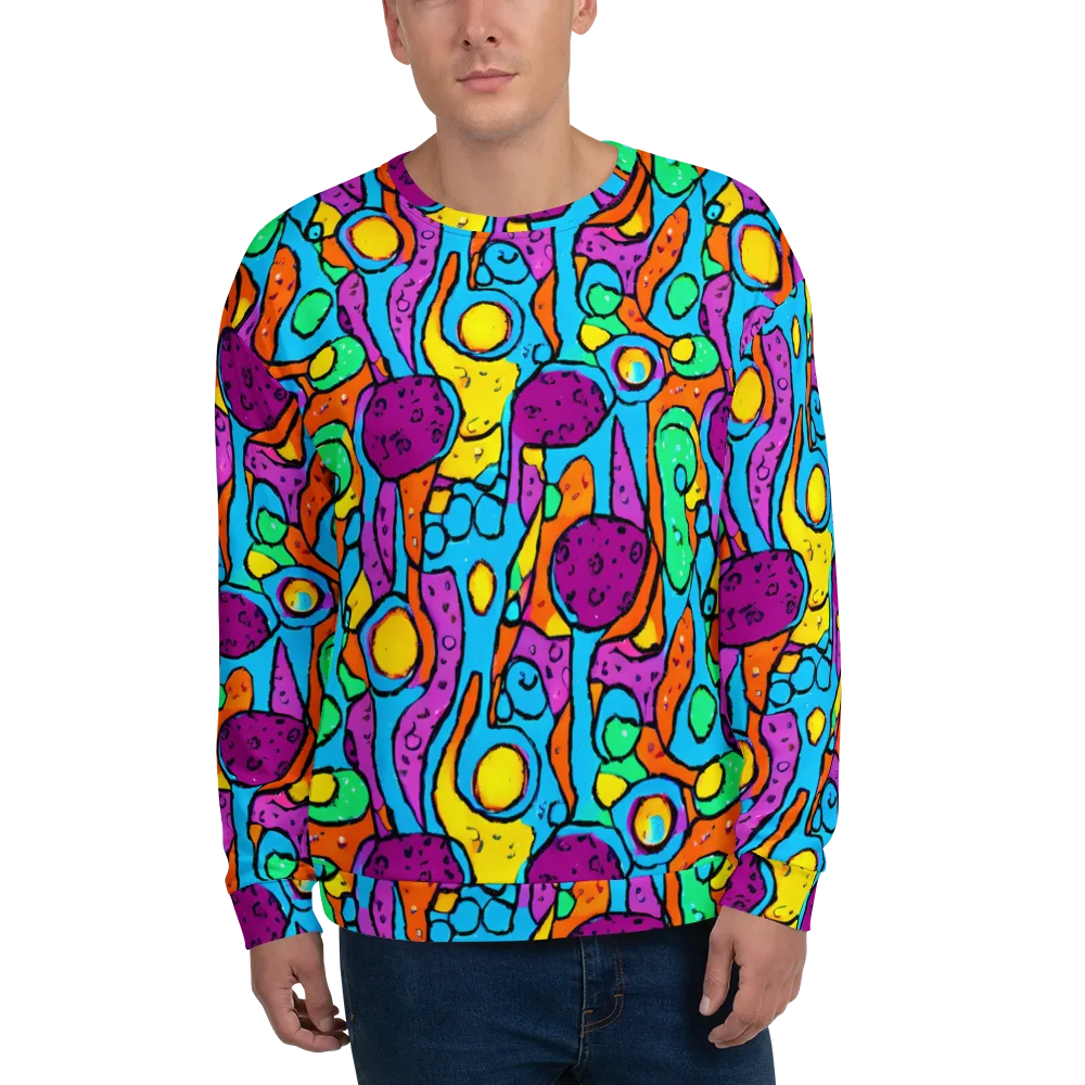 Chromatic Playground on Sweatshirt — Front