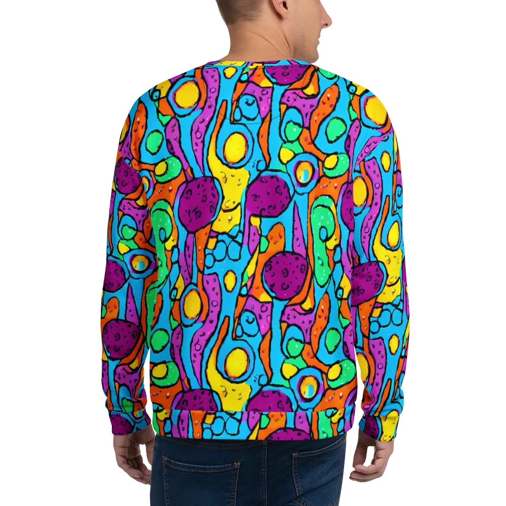 Chromatic Playground on Sweatshirt — Back