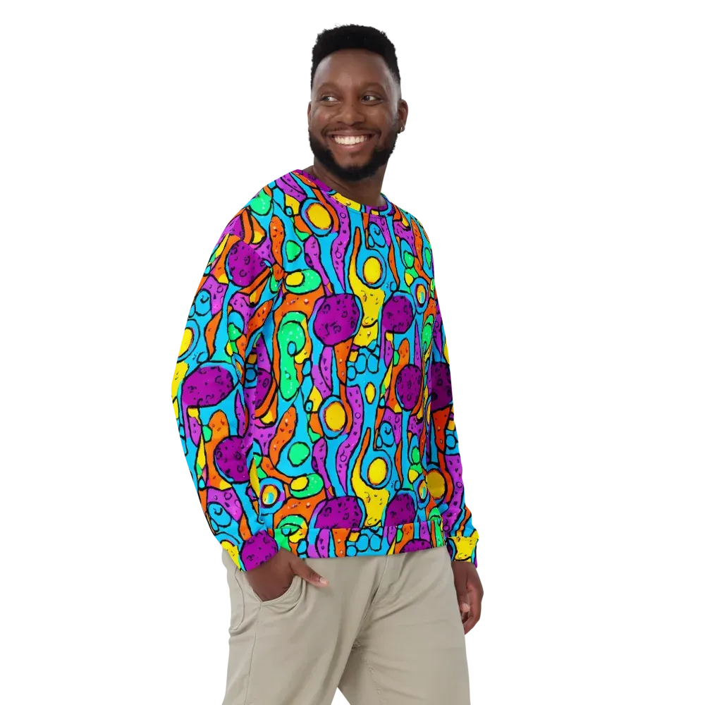 Chromatic Playground on Sweatshirt — Front