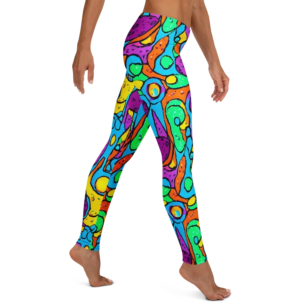 Chromatic Playground on Leggings — Right
