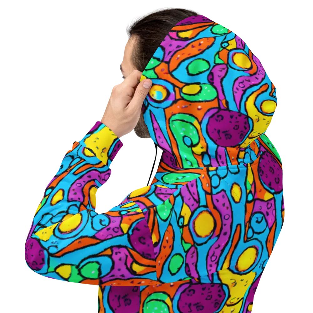 Chromatic Playground on Hoodie — Back