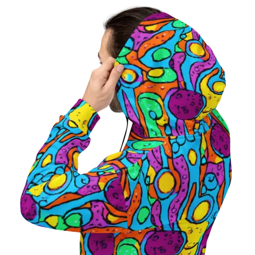Chromatic Playground on a Hoodie