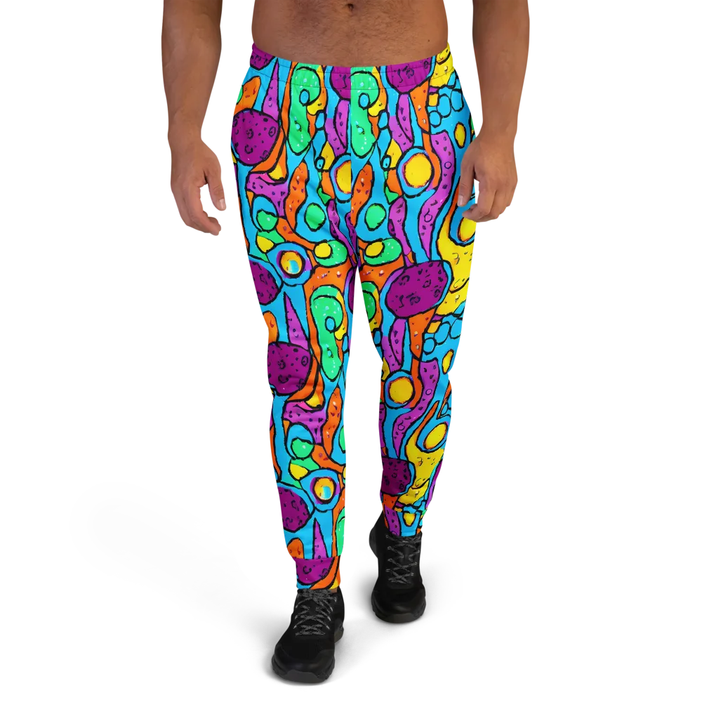Chromatic Playground on Men's Joggers — Front