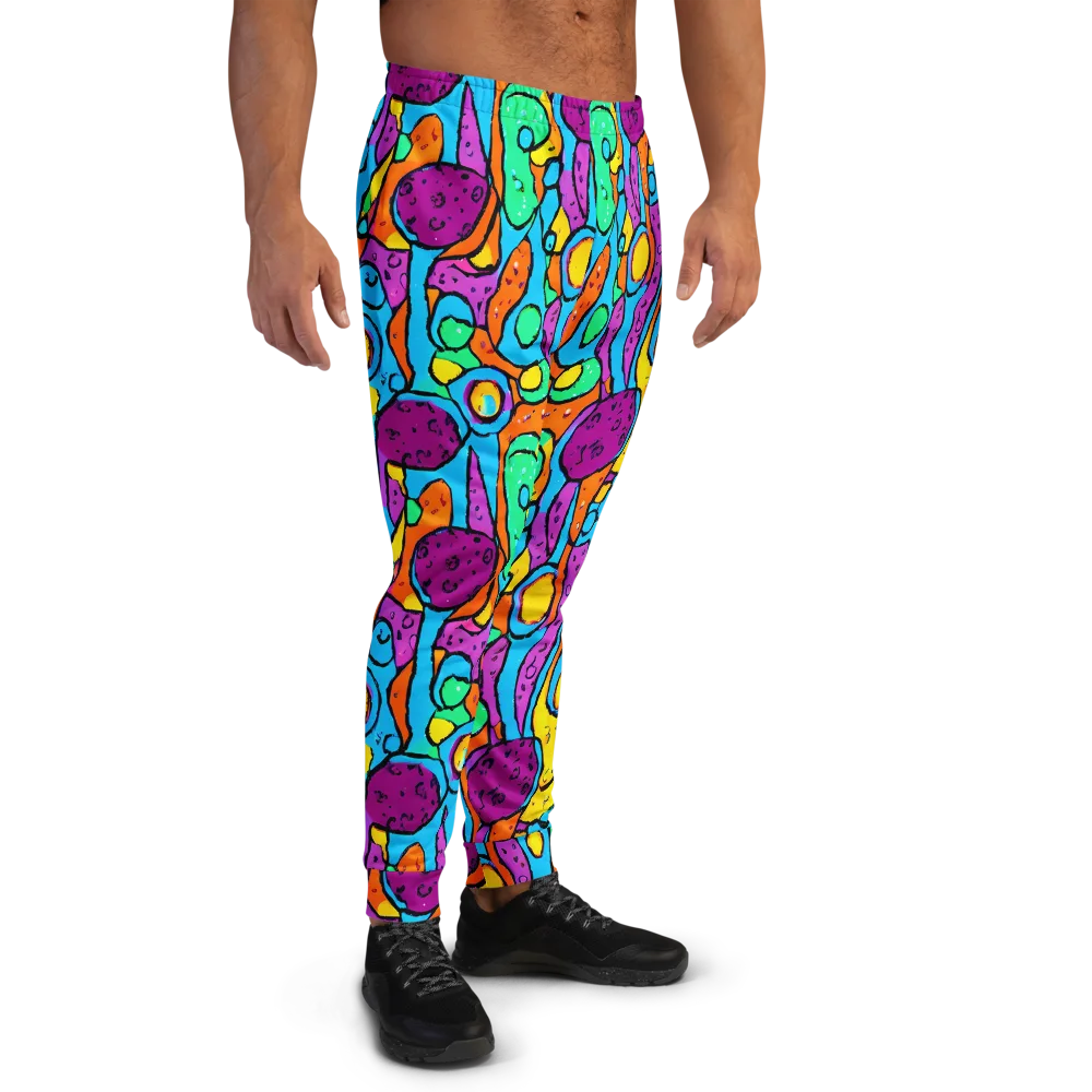 Chromatic Playground on Men's Joggers — Right