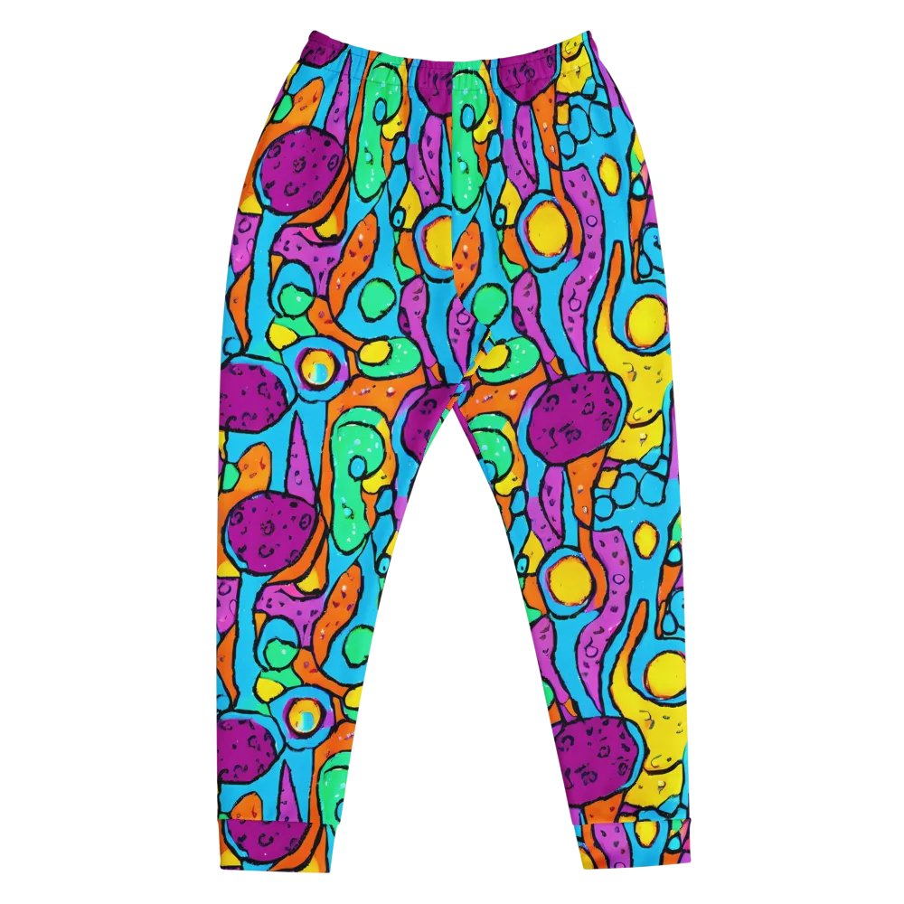 Chromatic Playground on Men's Joggers — Front