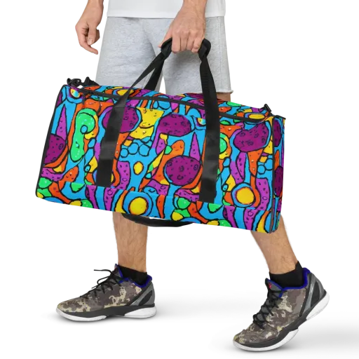 Chromatic Playground on a Duffle Bag