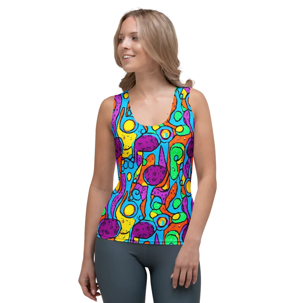 Chromatic Playground on Women's Tank Top — Front