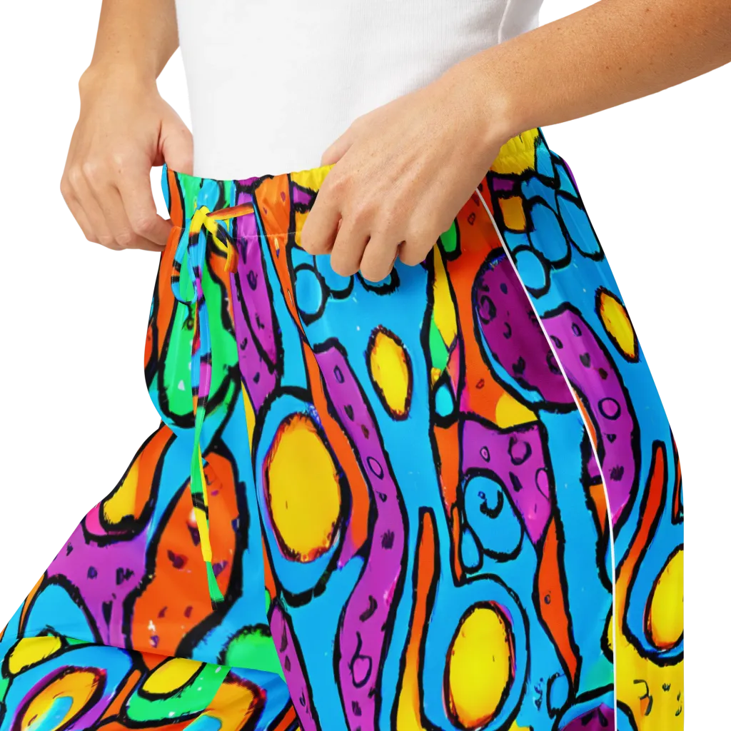 Chromatic Playground on Women's Pajama Pants — Product details