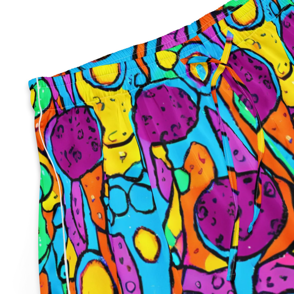 Chromatic Playground on Women's Pajama Shorts — Product details