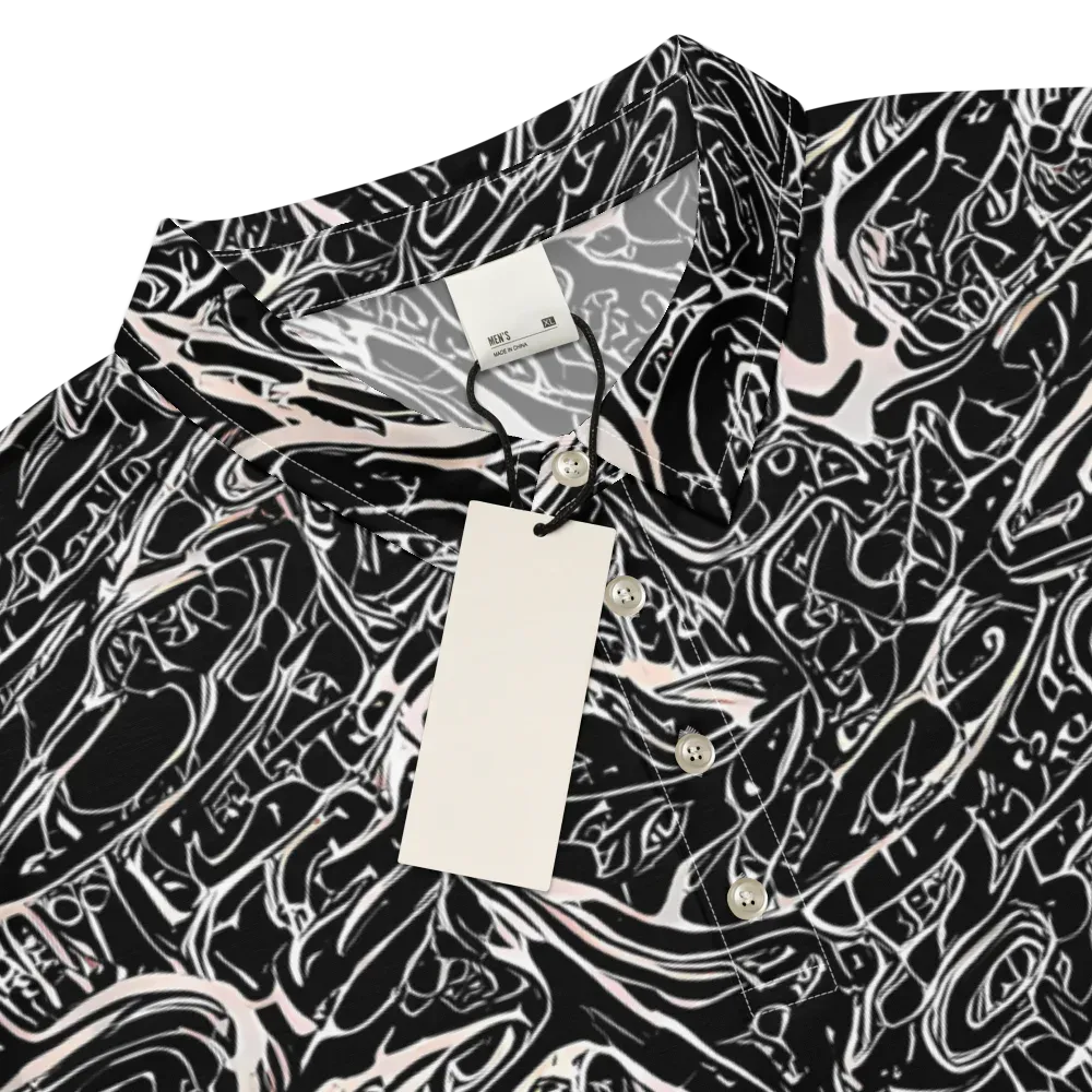 Ink Noir on Men's Slim Fit Polo Shirt — Product details