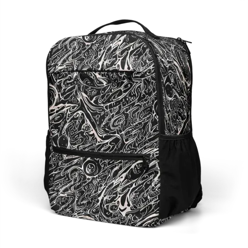 Ink Noir on a Utility Backpack
