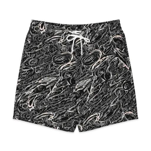 Ink Noir on a Men's Board Shorts