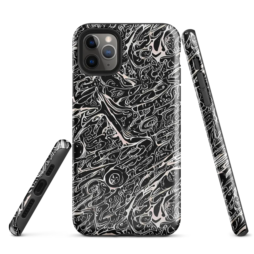 Ink Noir on Tough Case for iPhone® — Front