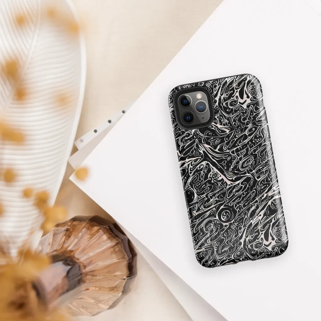 Ink Noir on Tough Case for iPhone® — Front