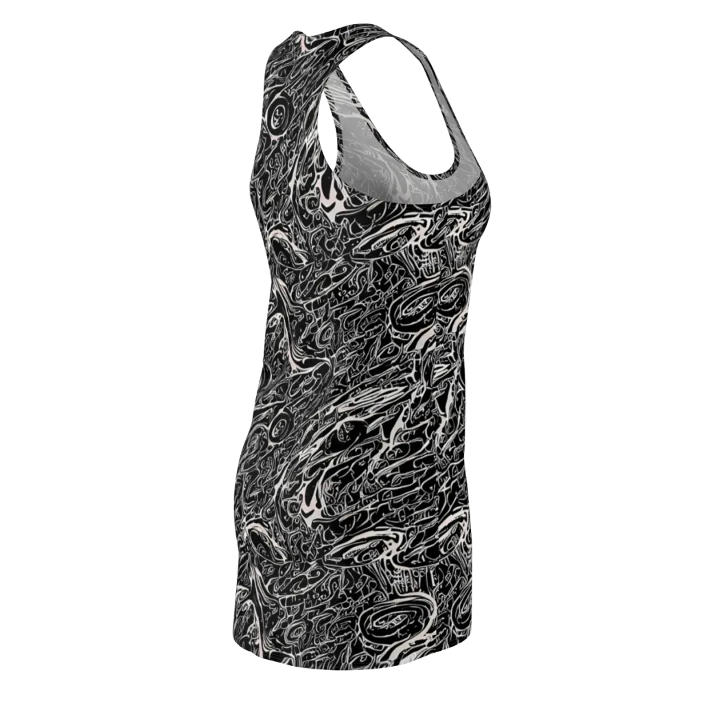 Ink Noir on Racerback Dress — Back Side