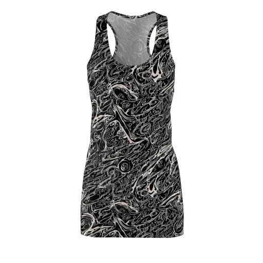 Ink Noir on a Racerback Dress