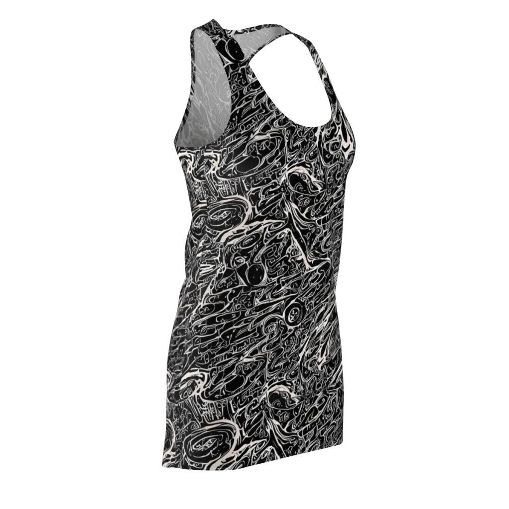Ink Noir on Racerback Dress — Front Side