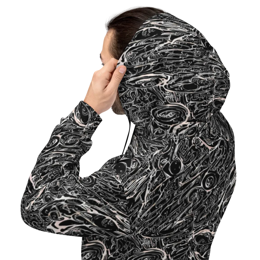 Ink Noir on Hoodie — Back