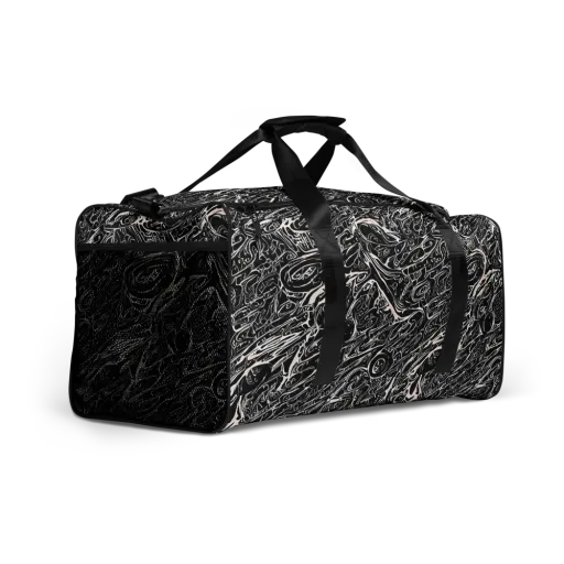 Ink Noir on a Duffle Bag