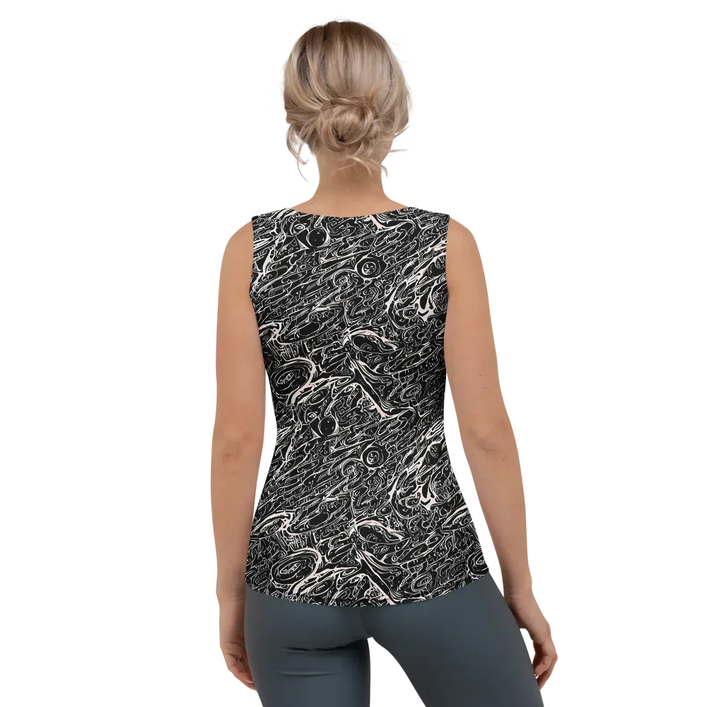 Ink Noir on Women's Tank Top — Back