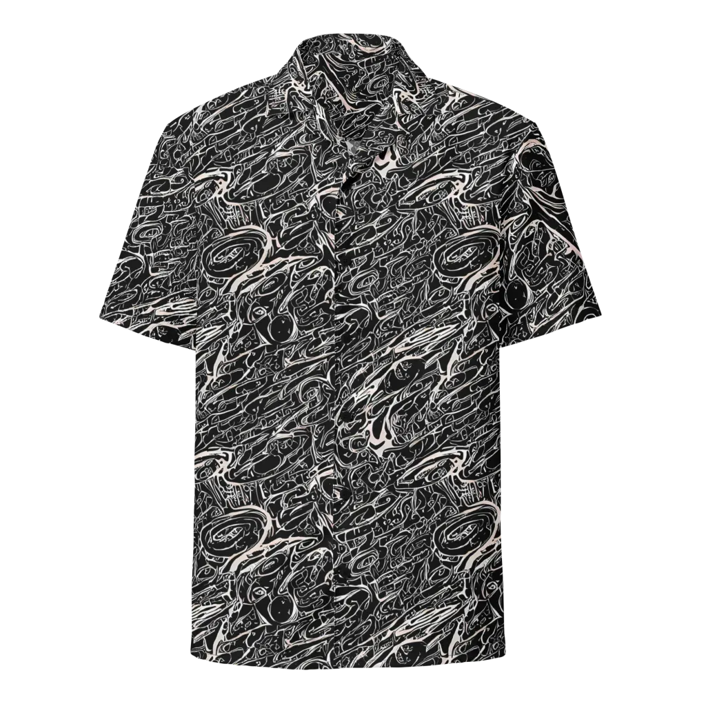 Ink Noir on Button Shirt — Front