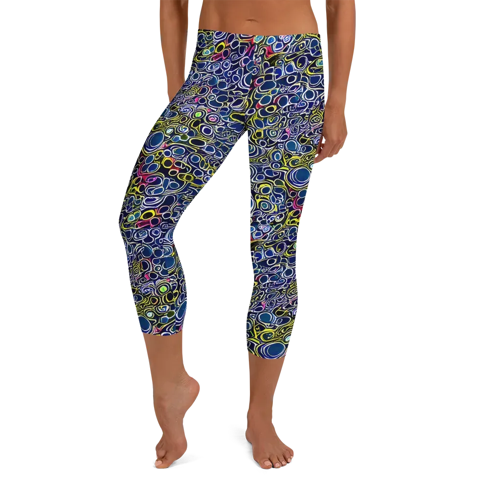 Lunar Loops on Capri Leggings — Front