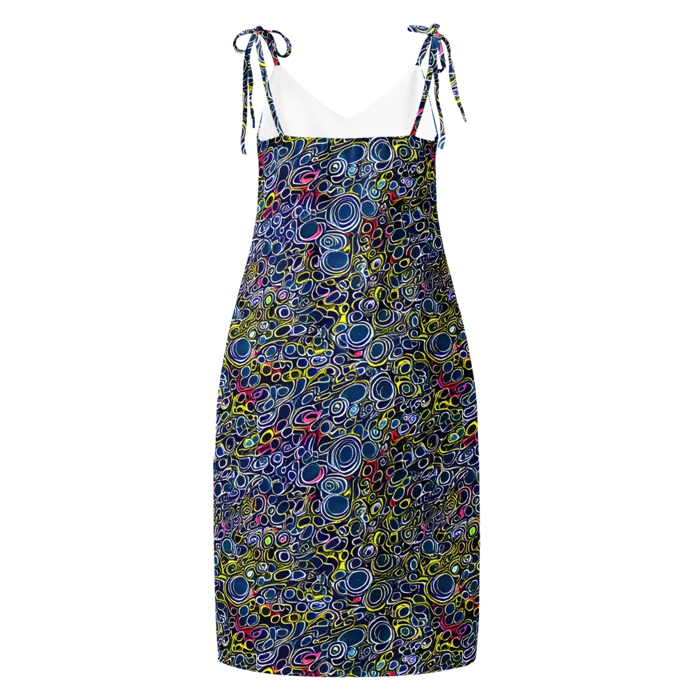 Lunar Loops on Slip Dress — Back
