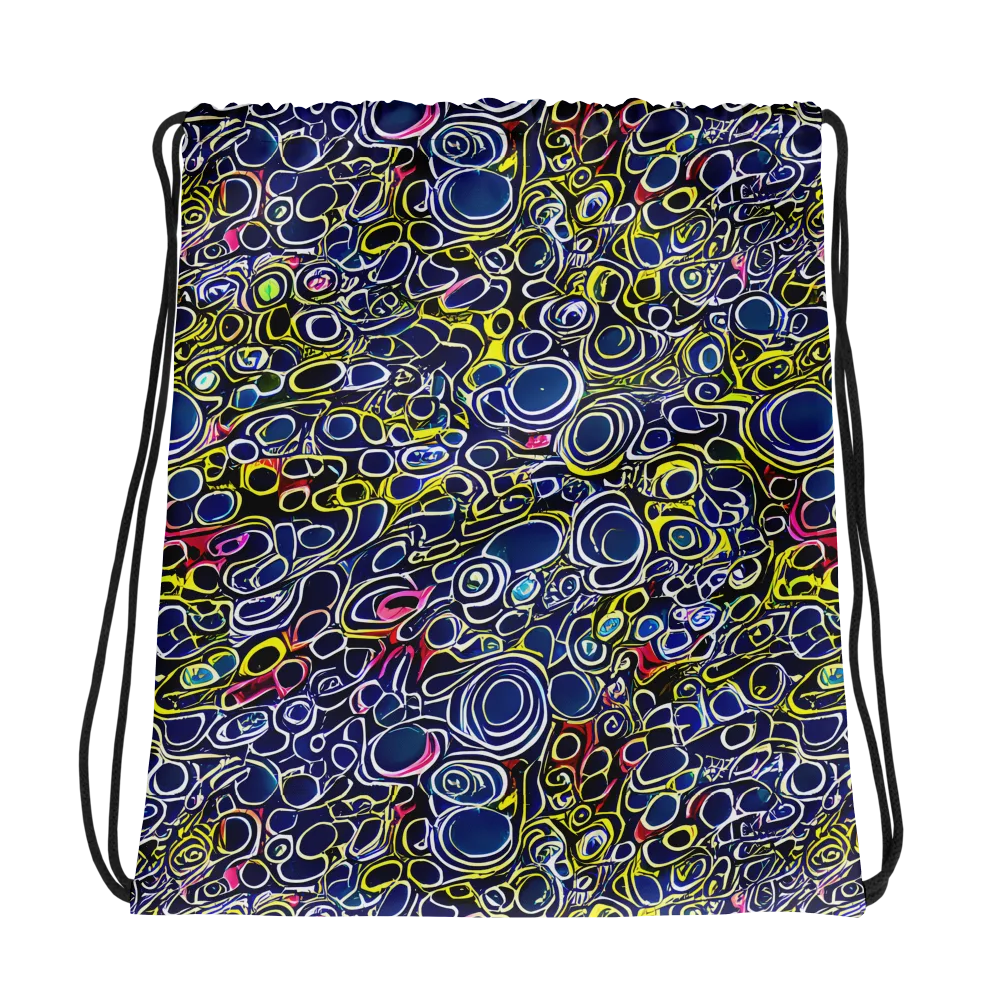 Lunar Loops on Drawstring Bag — Photo