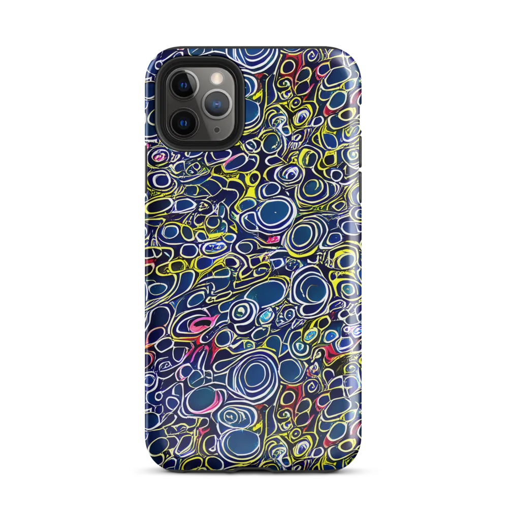 Lunar Loops on Tough Case for iPhone® — Front