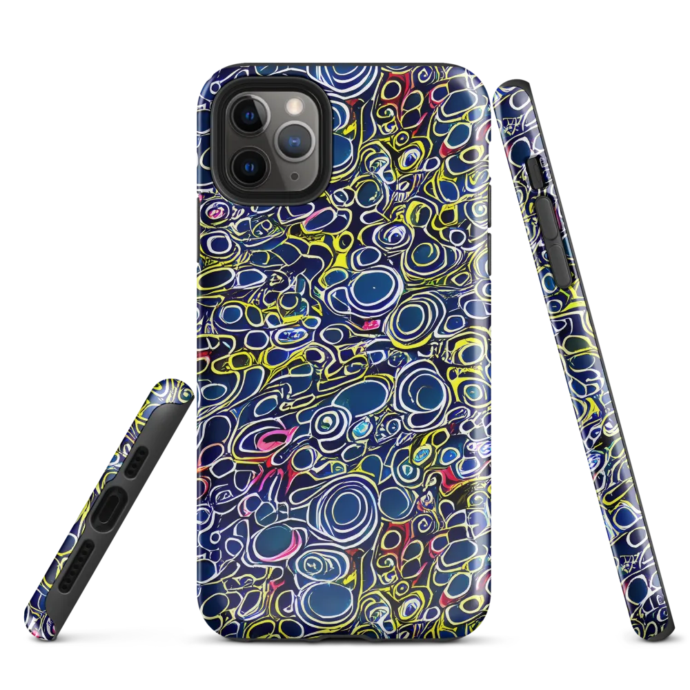 Lunar Loops on Tough Case for iPhone® — Front