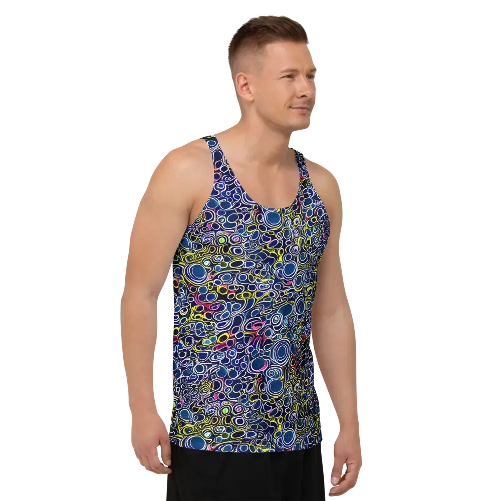 Lunar Loops on Men's Tank Top — Right Front