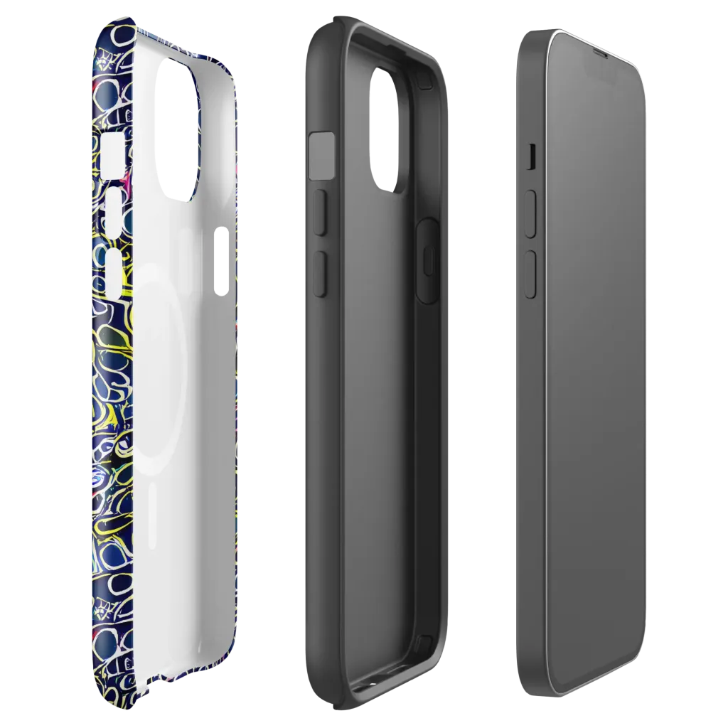 Lunar Loops on MagSafe Tough Case for iPhone® — Front