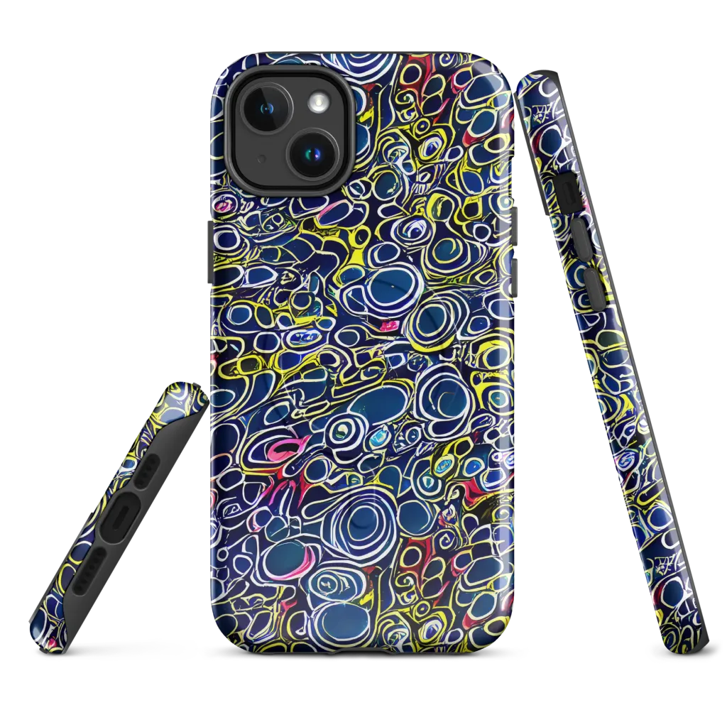 Lunar Loops on MagSafe Tough Case for iPhone® — Front